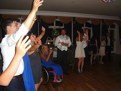 Guests having fun