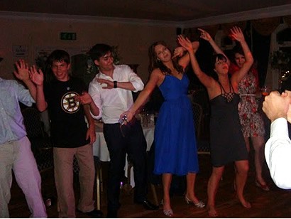 Guests loving the party