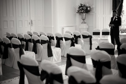 Wedding ceremony room