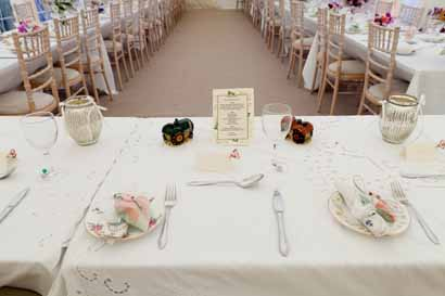 Vintage garden theme