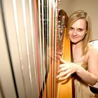 Alexandra King (Harpist), best selling live band to hire