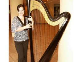 Branka Crowder (harpist), Harpist