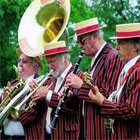 Burgundy Boater Band, live entertainment to hire at Alive Network Entertainment Agency