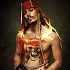 Captain Jack Sparrow Lookalike, Look alike for hire in Norfolk