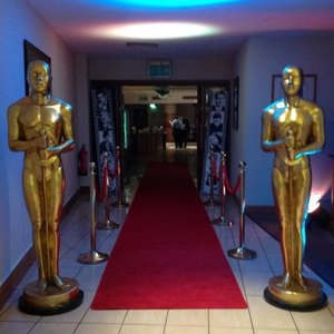 hollywood themed parties party props cambridgeshire acapella christmas carol