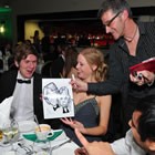 Midlands Caricaturist, Wedding Caricaturist available to hire for weddings in East Yorkshire