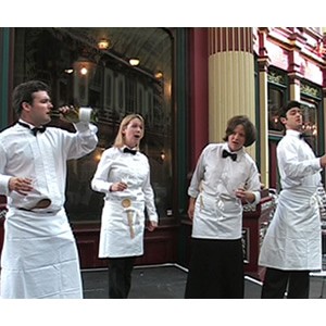 Totally Spontaneous, Singing Waiter