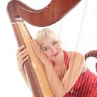Anna Reising (Harpist) available to hire from Alive Network Entertainment Agency
