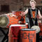 Click for a bigger image of 3 Sticks Drummers