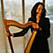 Click for a bigger image of Clare Bakewell (Harpist)