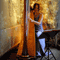 Click for a bigger image of M F Harp (Harpist)