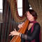 Click for a bigger image of Marie-France (Harpist)