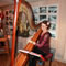 Click for a bigger image of M F Harp (Harpist)