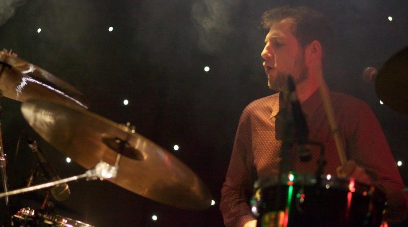 Hipster Thommy on drums
