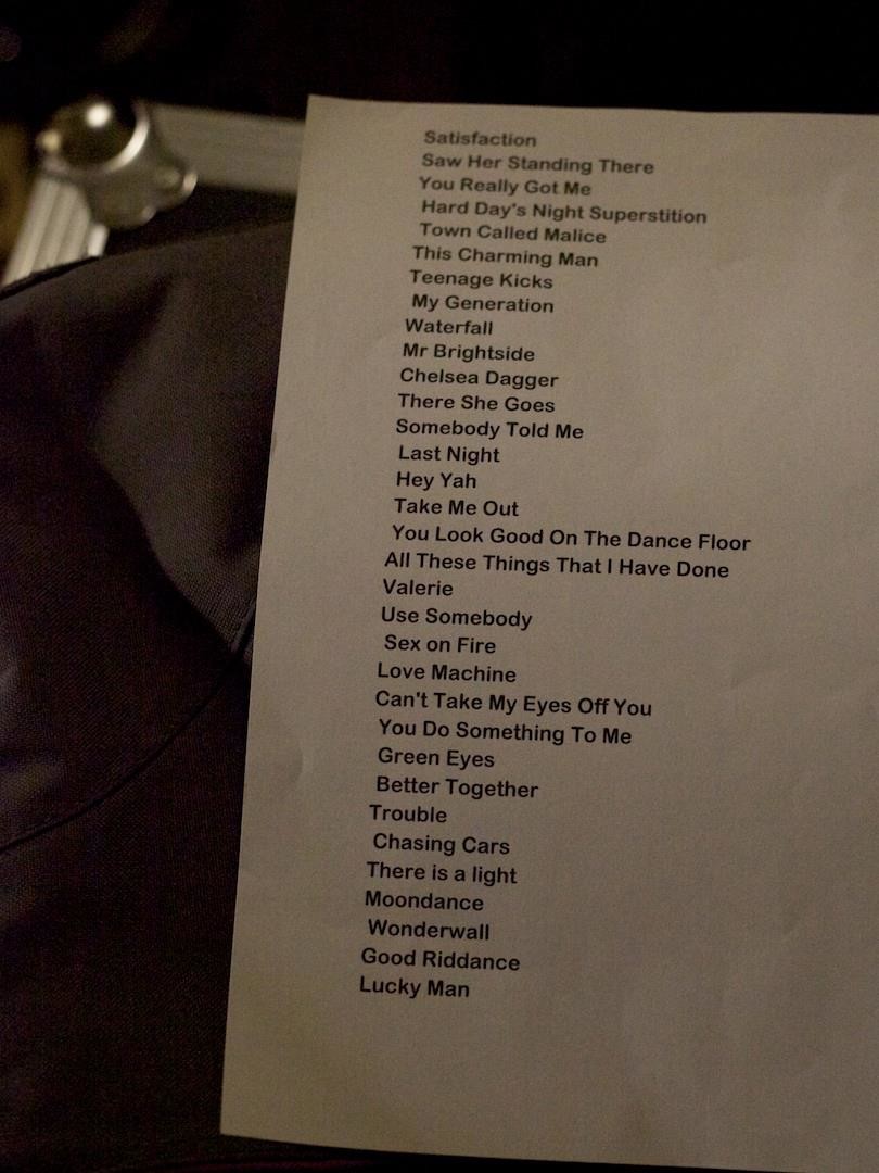 Hipster perfect wedding setlist