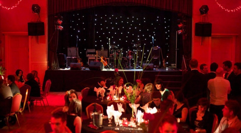 Hipster stage set at The Cinnamon Club