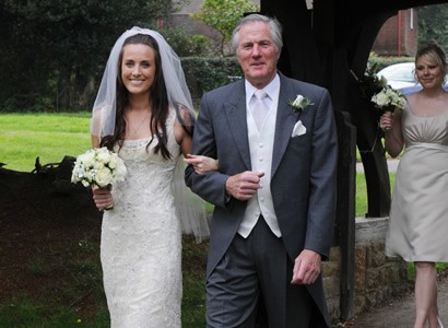 Bride and father of bride