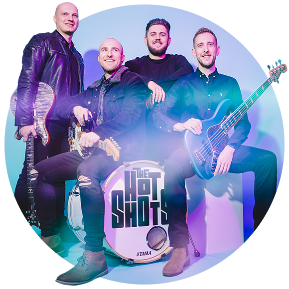 The Hot Shots Leicestershire wedding bands