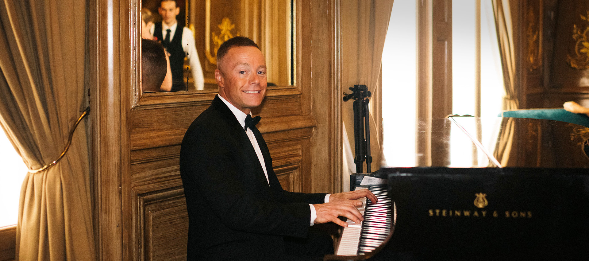 Lee Mathews wedding pianist Hampshire