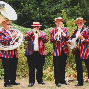 Burgundy Boater Band Jazz Band Hampshire