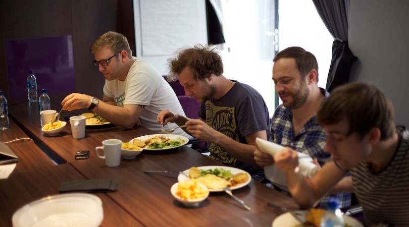 Booking A Wedding Band - Feeding the band