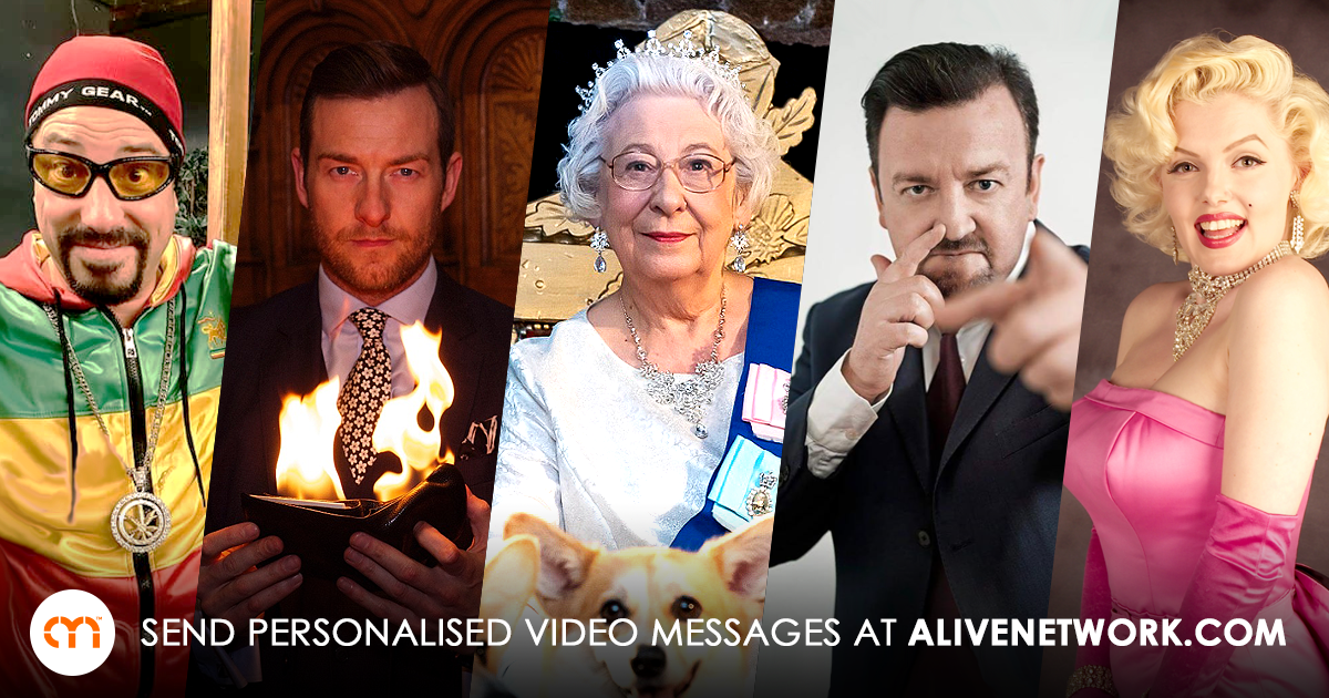 Personalised eCards Celebrity Video Messages & Shoutouts