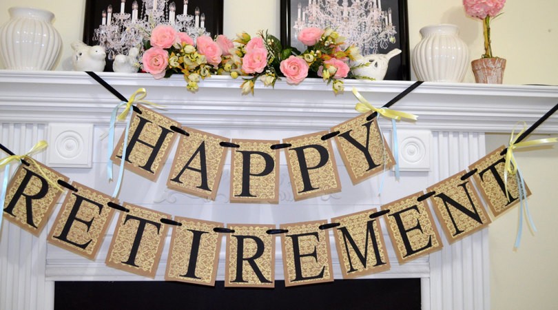 Happy Retirement Banner